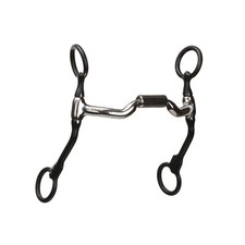 Futurity Horse ROLLER BIT Stainless Steel 6 3/4" Shank with 5" Mouthpiece