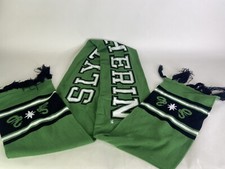 Harry Potter Slytherin Winter Scarf Knit with Tassels Adult Unisex NEW