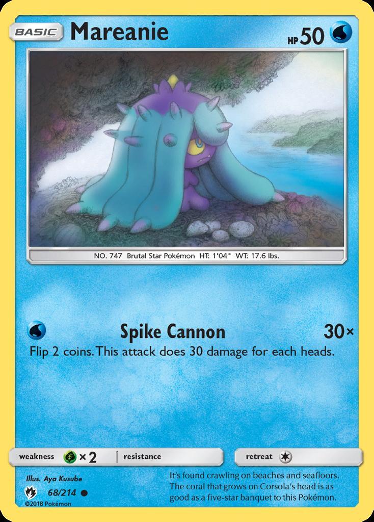 Pokemon Mareanie (68/240) Lost Thunder LP