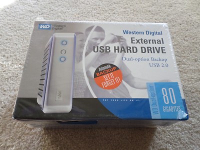 Western Digital Dual-Option 80GB External 7200RPM (WDXUB800BBNN) HDD