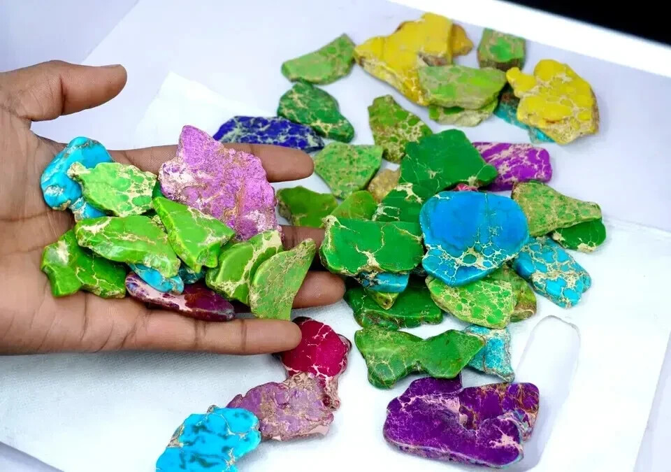1001 +Ct Certified Arizona Mix Color Natural Turquoise Slab Loose ...