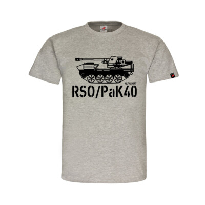 RSO-PaK40 Raupenschlepper 7,5cm Pak Panzerjäger Model T-Shirt#32207