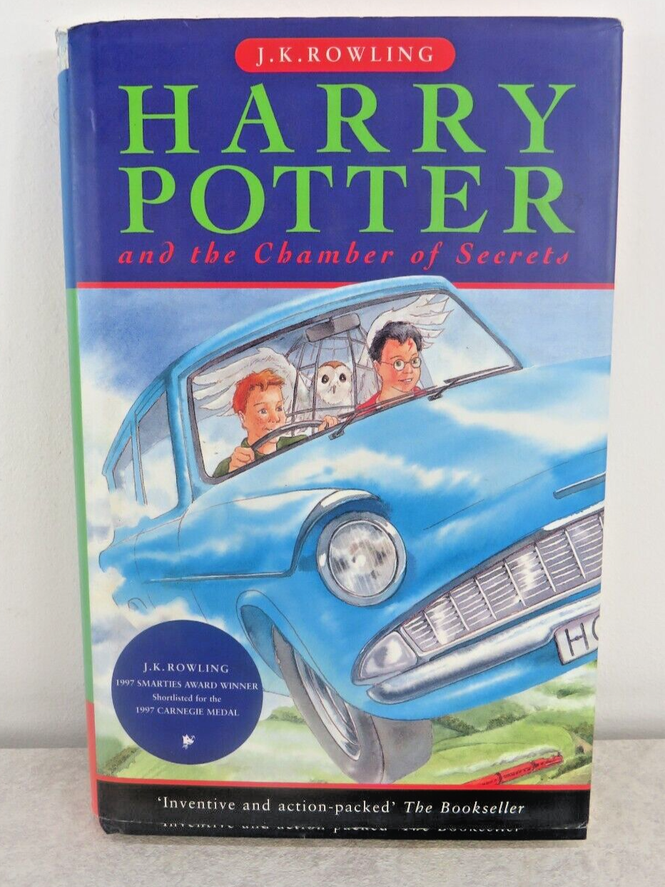 Harry Potter and The Chamber of Secrets by J.K. Rowling (1998, Hardcover)