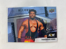 Powerhouse Hobbs 2022 Upper Deck AEW All Elite Wrestling #105 Card Allure