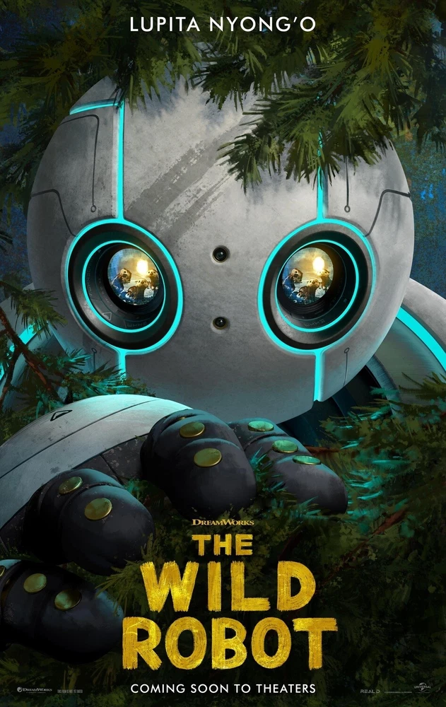 THE WILD ROBOT movie poster THE WILD ROBOT movie poster
