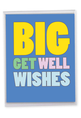 Tree-Free Greetings Funny Animal Get Well Cards – 8 Karten Mit Umschlägen, 12,7x17,8 Cm, Aus Recyceltem Papier
