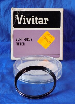VIVATAR Camera Filter 55mm Soft Focus w/ Case & Original Box Made in Japan