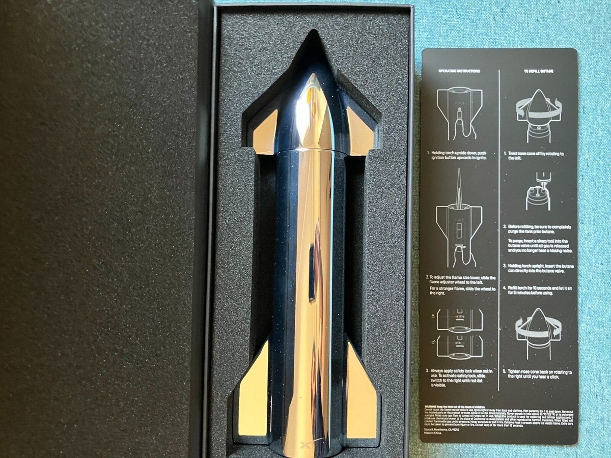 Authentic Limited Edition SpaceX Starship Torch - Unopened