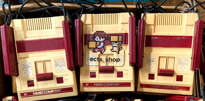 Nintendo Famicom Console HVC-001 Tested Working Lot of 3 Japan As-Is