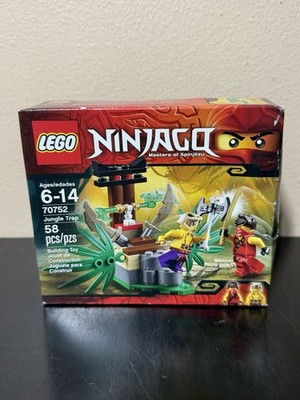 LEGO NINJAGO Jungle Trap 70752 New Unopened Some Damage To The Box See Photos