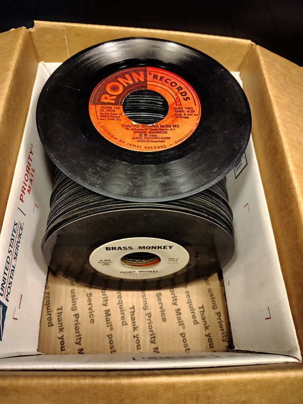 Huge Lot Of 100 45RPM Records / Rare / Vintage Vinyl