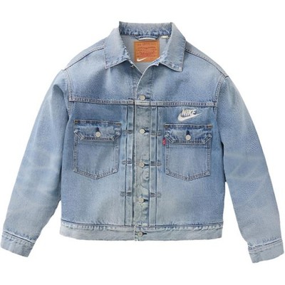 ジャケット・アウター NIKE X LEVIS DENIM JACKET Levi's x Nike Denim Jacket Unisex - 002TM-0000 | eBay