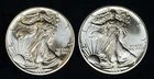 Lot Of 2 1989 American Silver Eagles .999 Fine Coins 2 Oz Total, No Reserve #117