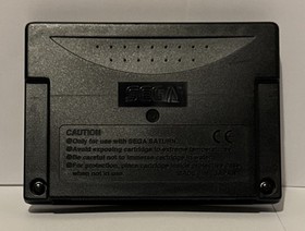 OEM Authentic Sega Saturn Backup RAM Memory Cartridge Deep Cleaned Tested 👀