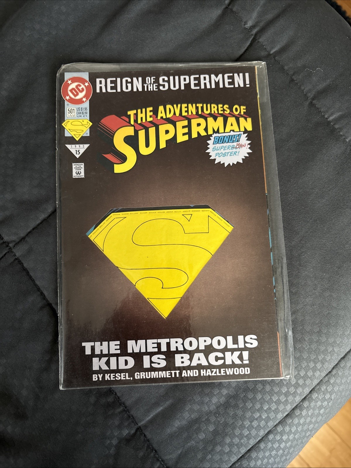 Adventures of Superman #501 Collector's Edition (DC Comics Late June 1993)