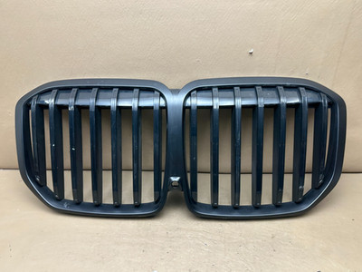 2023-2025 BMW X7 G07 LCI FRONT RADIATOR GRILLE GRILL LIGHT CAMERA HOLE BLACK OEM