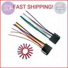8 8Pin Universa ISO Car Radio Wiring Harness, Android Car Stereo Harness Adapter
