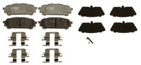 TRW BremsbeläGe Bremsbelagsatz Hinten FüR Subaru Forester Sg 00-12 26696FE040