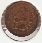 US Rare Old West 1881 Indian Head Penny Coin American Collection Shield Cent USA