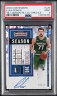 2020 CONTENDERS VETERAN SEASON TICKET AUTO CRACKED ICE LUKA DONCIC /15 PSA 9