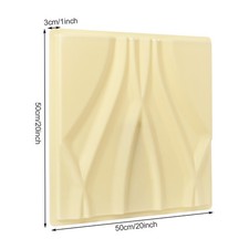 Beige Wall Mold 3D Background Wall Mold, ABS Mold for Interior Wall Decor New