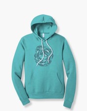 The Chosen - Against The Current Hoodie Size: Large In Teal NEW