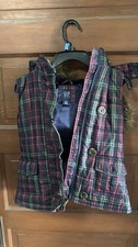 Gap Kids Winter Vest Plaid Size S 6/7 