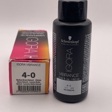 Schwarzkopf Igora Vibrance Tone on Tone Color 4-0 Medium Brown Natural