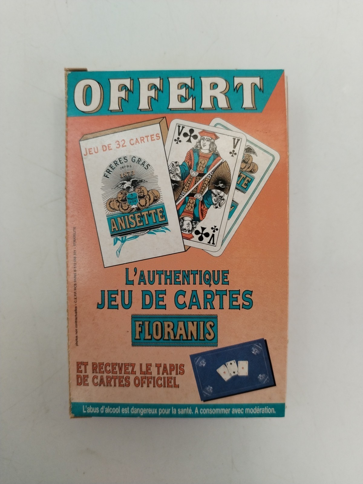 Ancien jeu de cartes Floranis pour animer vos apéritifs et jeux de société