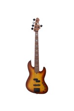 IYV-IPJB-500A Solid Body with Flame Maple Electric Jazz Bass, Natural