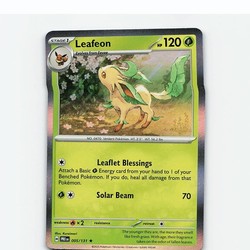 Leafeon 005/131 Prismatic Evolutions Holo Rare