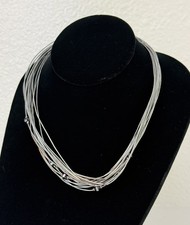 SILPADA N2146 Sterling Silver Hematite Glass ...