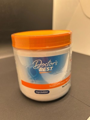 Doctor's Best MSM Powder with OptiMSM 83 Servings Non GMO Vegan Gluten Free