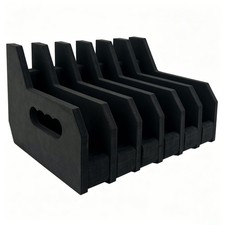 Liyeeeuo 6-Slot Foam Pistol Rack for Gun Safe, 2 Pack-6 Pistols Standards