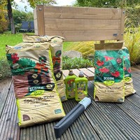 Holz-Hochbeet Starter-Set, 78 X 40 X 83 Cm