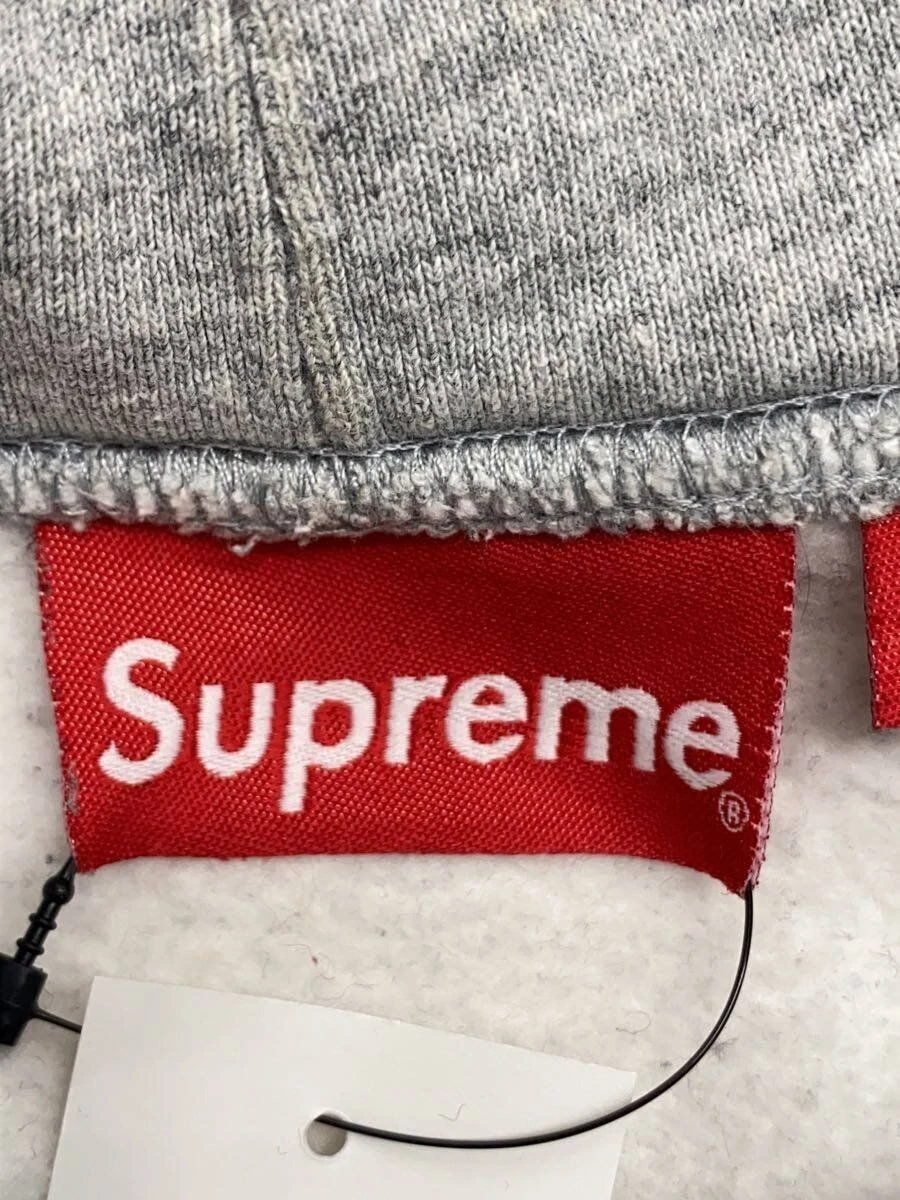 Felpa Supreme XL cotone grigio usata