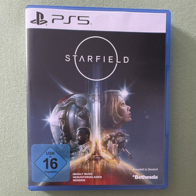 Starfield PS5 Spiel (Disc) in Hülle, USK 16, Download-Inhalt, Bethesda