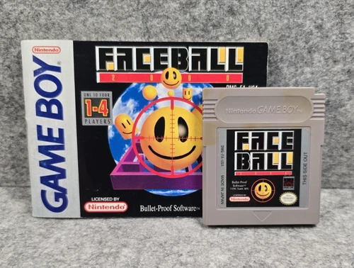 Faceball Face Ball Nintendo Gameboy & Color GB GBC, tested, manual