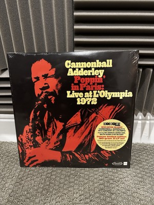 Cannonball Adderley Poppin' In Paris Live At L'Olympia 1972 2X LP RSD LTD #D