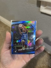 Panini 2025 Prizm WNBA Courtney Williams Minnesota Lynx Carolina Blue Prizm /125