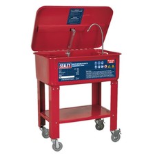 Sealey Sm28 Mobile Parts Cleaning Tank 50Ltr