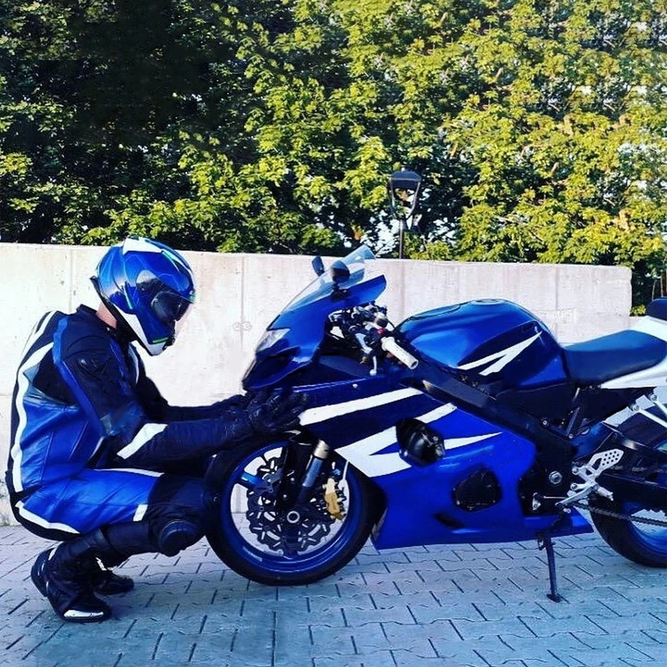 Injection Fairing Kit Bodywork Plastic ABS For Suzuki GSXR 600/750 04-2005 K4 Foto 2 de 4