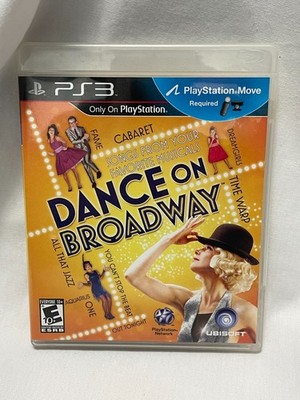 PS3 Dance on Broadway Playstation Move Video Game with Manual Preowned Tested