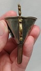 Small Vintage Mixed Metal Funnel Antique Perfume Lion Coat of Arms — photo 5
