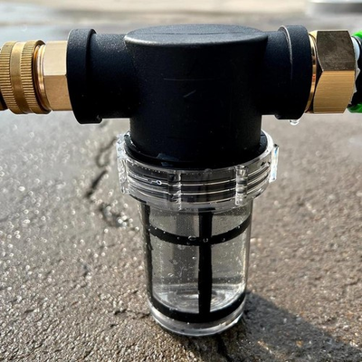 #ad Garden Hose Inlet Filter Inline Water Pressure Washer Sediment Wash Machine $11.99