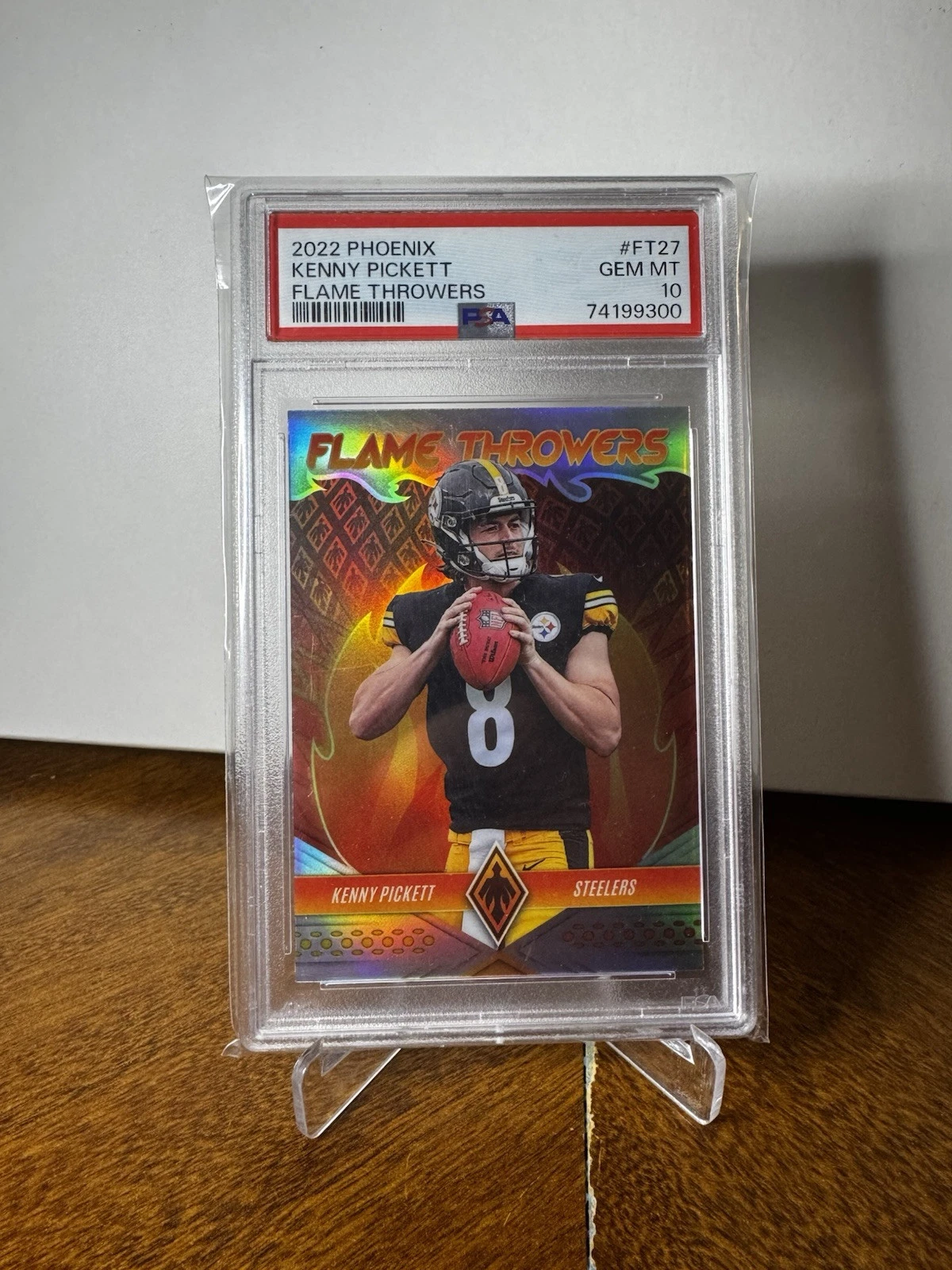 Kenny Pickett Panini Phoenix Flame Throwers #FT27 Base