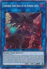 1 x Cherubini, Ebon Angel of the Burning Abyss - DANE-EN095 - Secret Rare - 1st