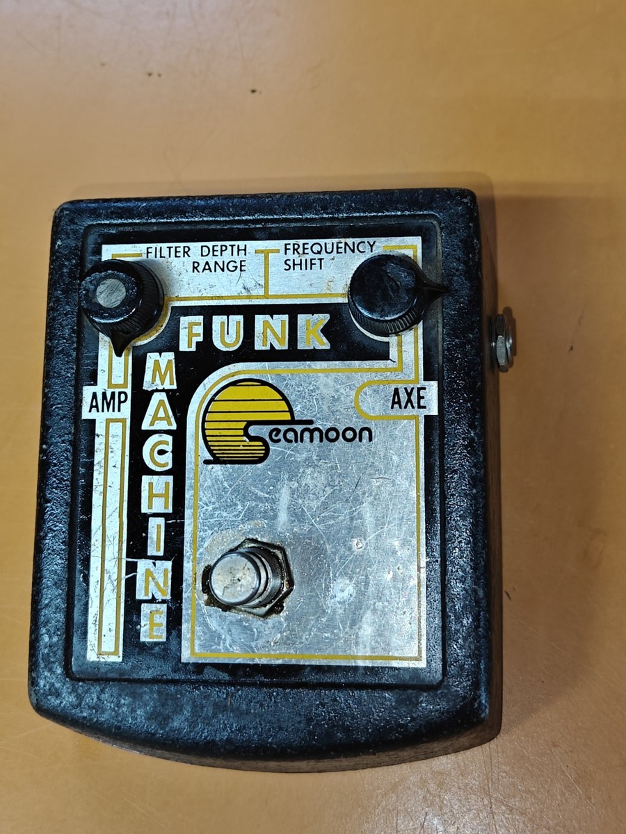 Seamoon Funk Machine 1970s Original Vintage Guitar Bass Pedal