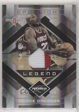 2009-10 Panini Limited Legend Threads Prime 20/25 Clyde Drexler #138 HOF 0c3