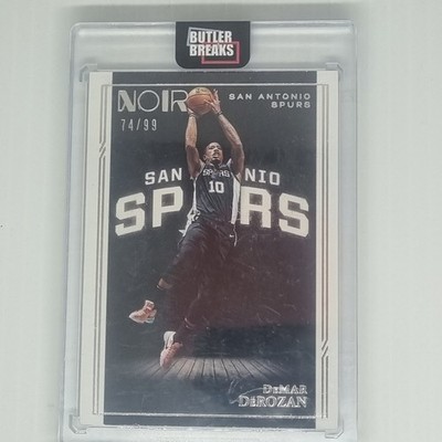 2020-21 Panini Noir Icon Edition Numbered 74/99 DeMar DeRozan #95 Near Mint Rare